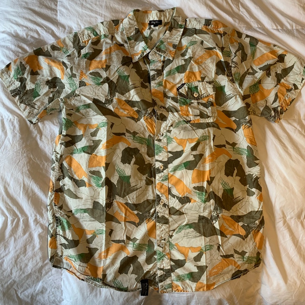Men’s shirt abstract art XL (Lng Wovens)